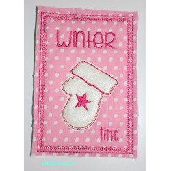 ITH Postkarte - Winter Time Handschuhe - Frau H.